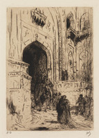 KG 09932
<br/>
Paleis te Delhi
<br/>
<em>Bauer, Marius (1867-1932)</em>
